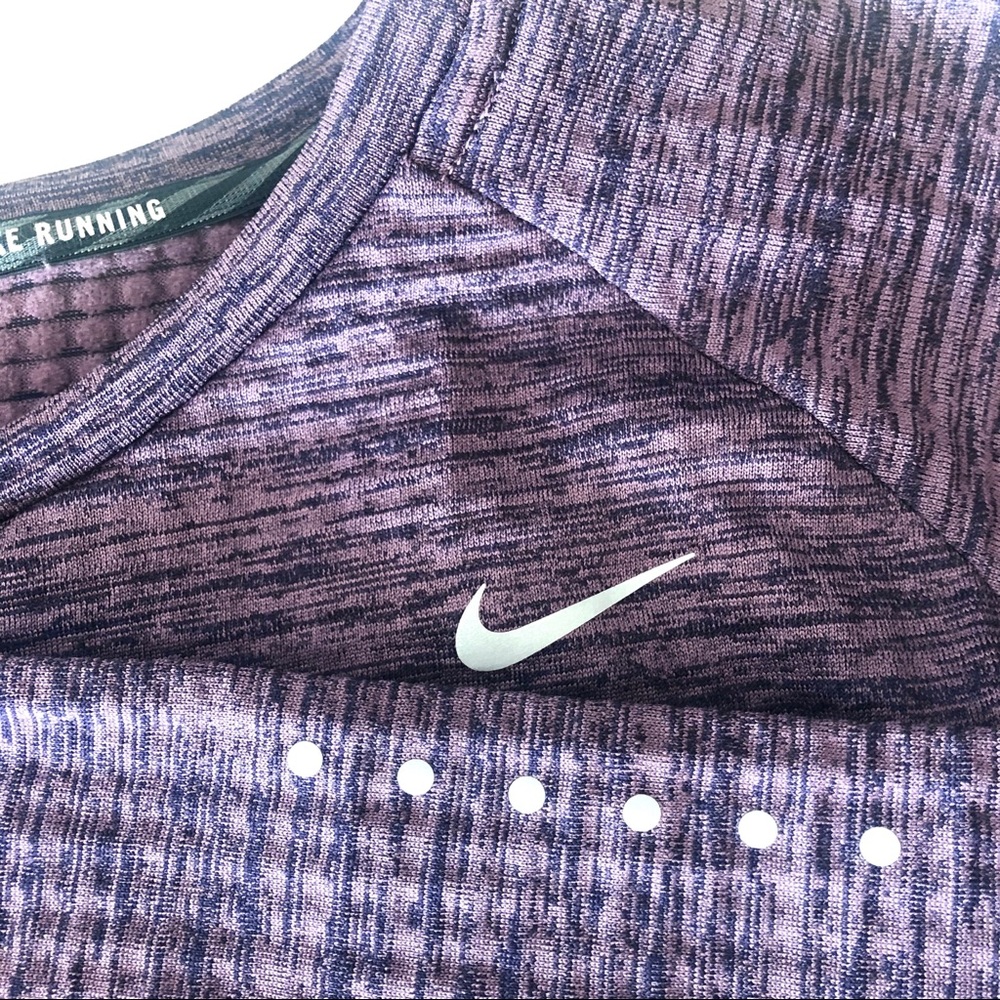 NIKE Running Dri-fit Marble Workout Top - Picture 6 of 11